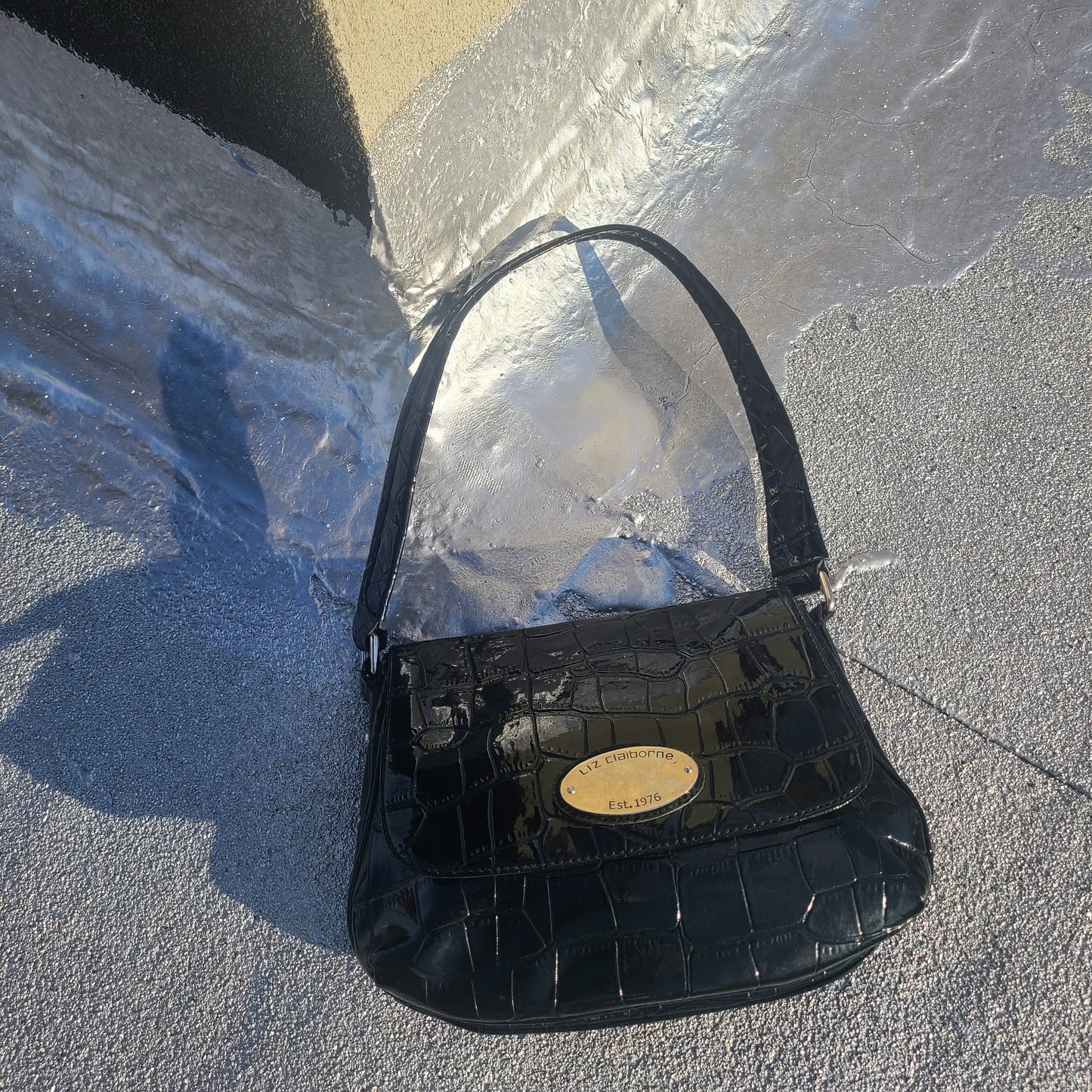 Black Vinyl Bag