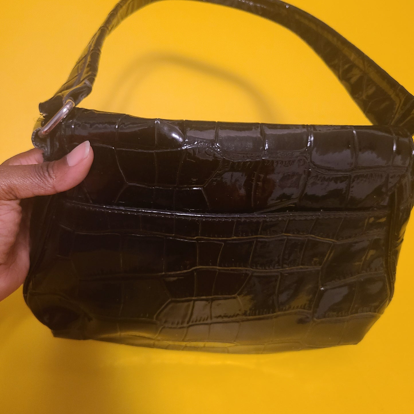 Black Vinyl Bag