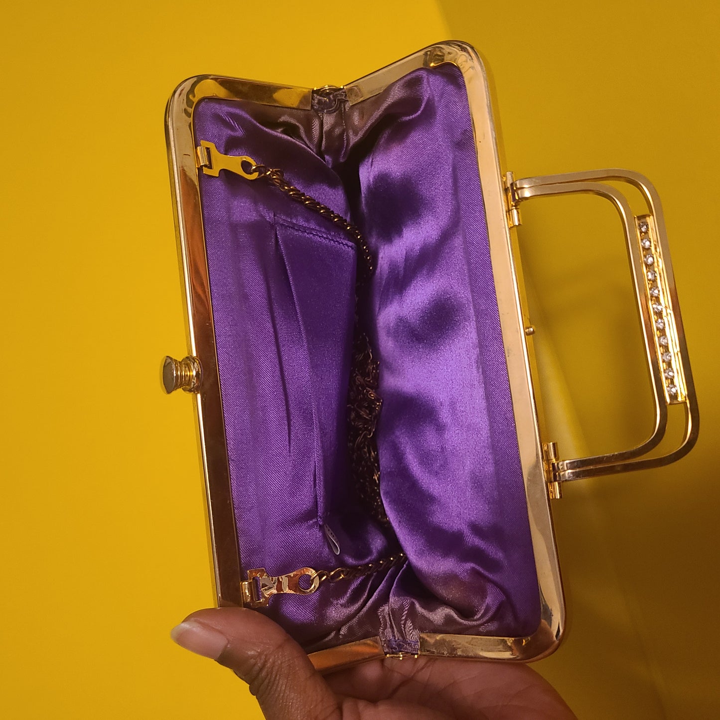 Purple Rain Clutch