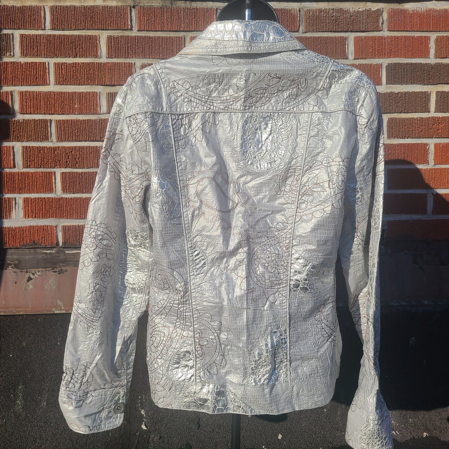 Silver Metallics Jacket