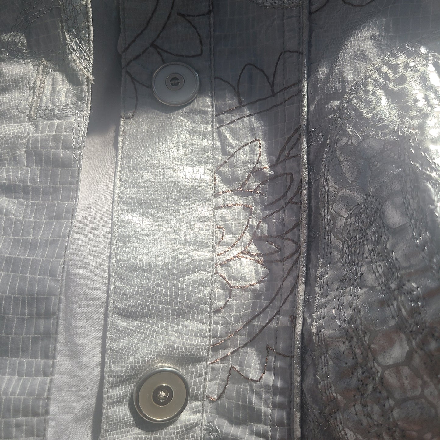 Silver Metallics Jacket