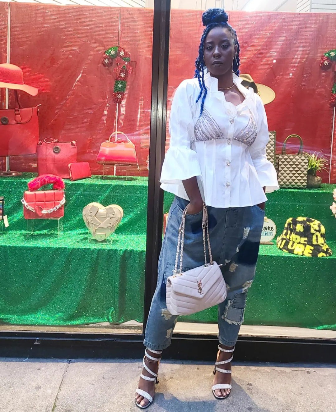 The Boujie Auntie Blouse