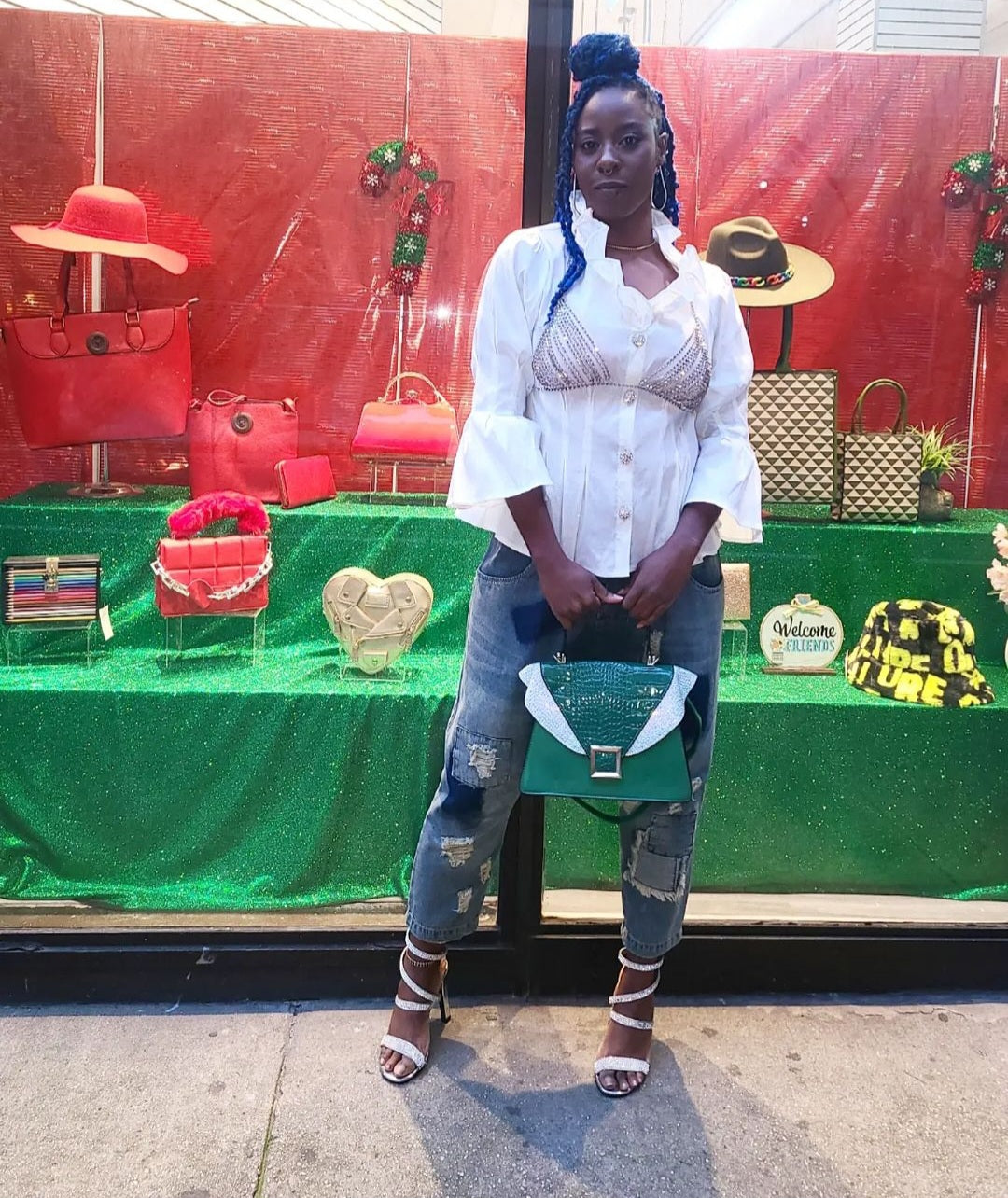 The Boujie Auntie Blouse